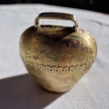 Petite Cloche Sonnaille En Bronze, Vache, Chèvre Montagne, Déco Vintage...
