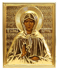 Sainte Matron Icone russe avec