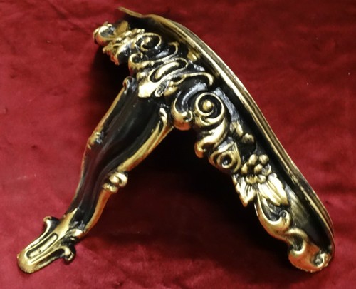 Console baroque noir or - baroque,