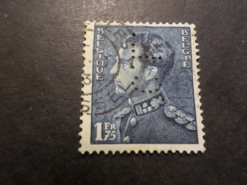 Belgique timbre perfin - belgique,,