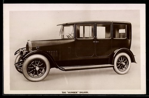 Carte postale voiture - , humber