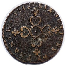 Louis XIV 6 Deniers dits