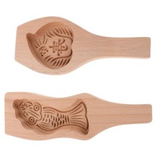 2 Pcs Moule En Bois Pour