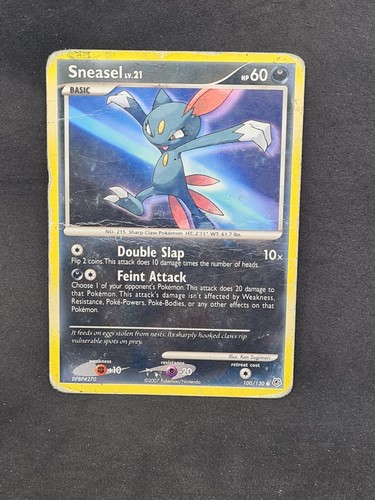 Carte pokémon sneasel - pokémon,