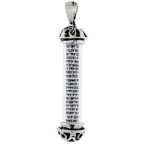Argent sterling mezouza - argent,