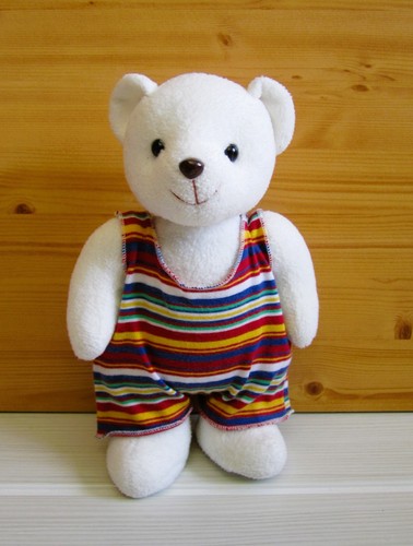 Peluche ours blanc polaire - peluche,