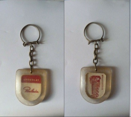 Porte clés chocolat poulain - porte-clés,