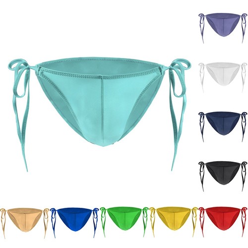 Slip bikini homme - à, lacets