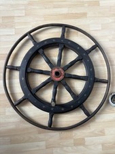 Barre À Roue En Bois Et Laiton