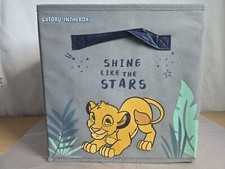 Cube de rangement / Storage cube Disney Roi Lion Simba Lion King | 30x30