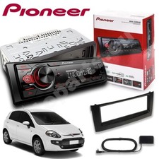 Car Radio Pioneer MVH-330DAB Bluetooth Kit Montage pour Fiat Grande Punto 199