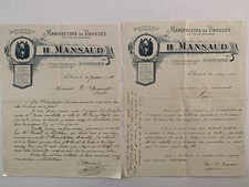 LOT 2 ANCIENNES FACTURES