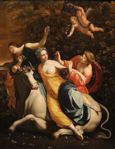 Grand tableau ancien - le, ratto