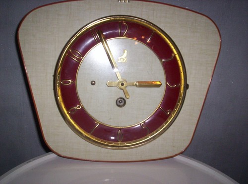 Pendule vintage jaz bicolore - vintage,