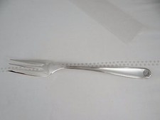 CHRISTOFLE MAROT Silver Plated Serving Fork - 10.04" New- Fourchette à Servir