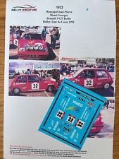 DECALS 1/43 RENAULT 5 MANZAGOL