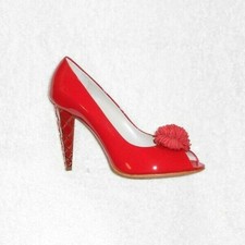 VIKTOR & ROLF escarpins rouge vernis T 37,5 "Neuf"