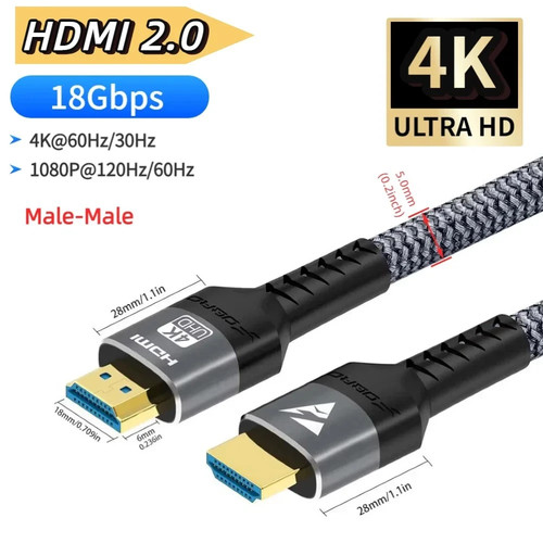 Câble hdmi ultra haute - 2.1,
