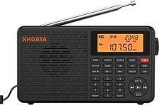 XHDATA D109 Radio Portable Bluetooth Petite Radio Onde Courte AM FM SW LW Japon