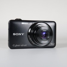 Sony Cyber-shot DSC-WX80 Digital Camera Black 16.2 MP, Case - Refurbished