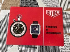 Rare catalogue Heuer année