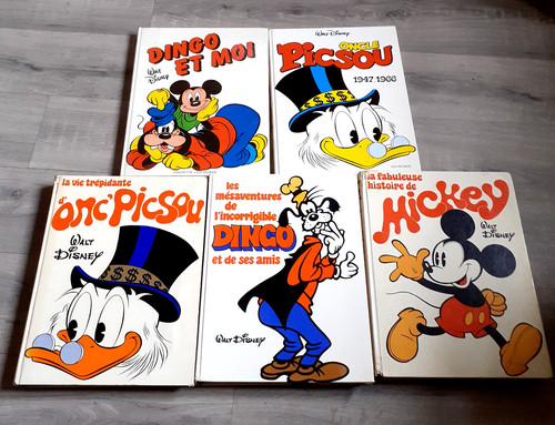 Lot grands livres bd walt - grands,