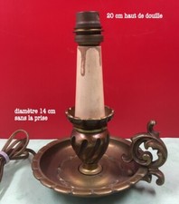 Lampe de chevet en bronze