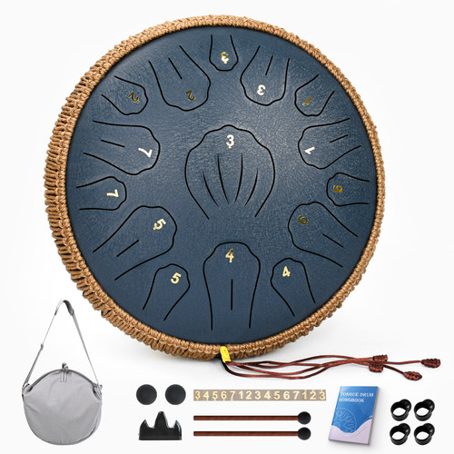 Steel tongue drum notes - tongue,