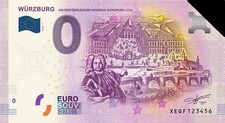 Billet Souvenir 2020 Allemagne Wurzburg