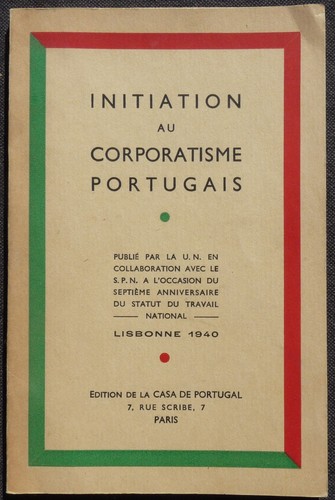Initiation corporatisme - initiation,