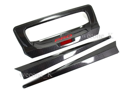 Carbon tailgate accent back - tailgate,