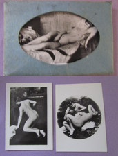 Curiosa -Carnet de 10 photos -  Salon de Paris érotique circa 1910 NUS