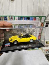 SIMCA CG SPIDER 1972 Jaune ALTAYA 1:43