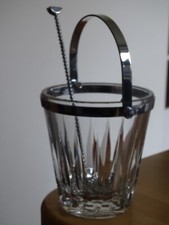 SEAU A GLACE EN CRISTAL DANS