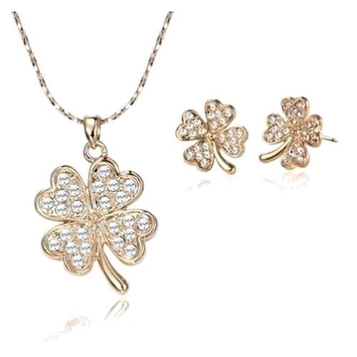 Parure femme trèfle - parure,