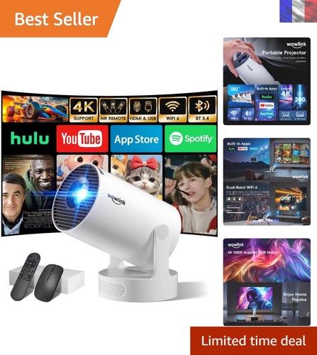 W210 vidéoprojecteur wifi - w210:,