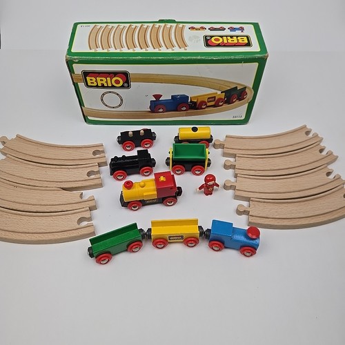 Vintage brio wooden starter - vintage,