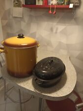 faitout jaune grand contenu 