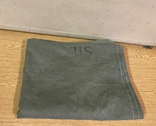 GENUINE US ARMY KOREA SHELTER HALF TENT HEAVY COTTON DATED 1952 EX COND !!!!