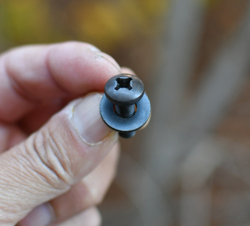 New anodized screw - screw, fastener