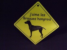 Pancarte -  J'aime les Braques