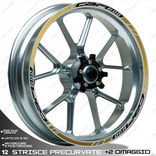 Autocollants Cerceau Noir Or Compatible Pour Honda 600 CBF 2004-2013