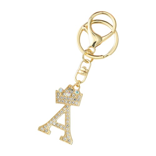Porte clés couronne diamants - couronne,