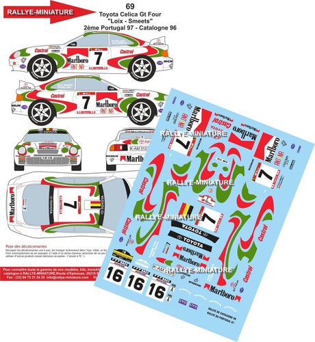 Decals ref 0069 - ref, toyota