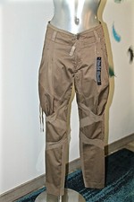 pantalon chino camel satiné