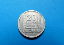 piece   20 francs     Algerie     1949     TBE