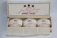 ROGER & GALLET Boite 3 Savons parfumés Eau Cologne Jean Marie Farina (59748)