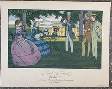 Lithographie Originale Paul