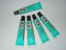 lot de 5 tubes de dissolution pour rustine réparation chambre à air vélo tip top