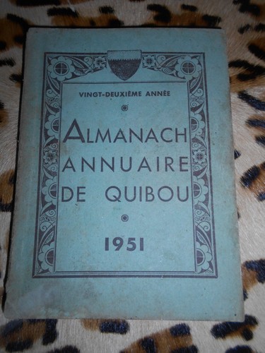 Almanach annuaire quibou - almanach,